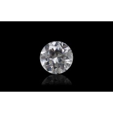 Natural White Zircon 2.20Carat/ 2.42Ratti Origin: Cambodia